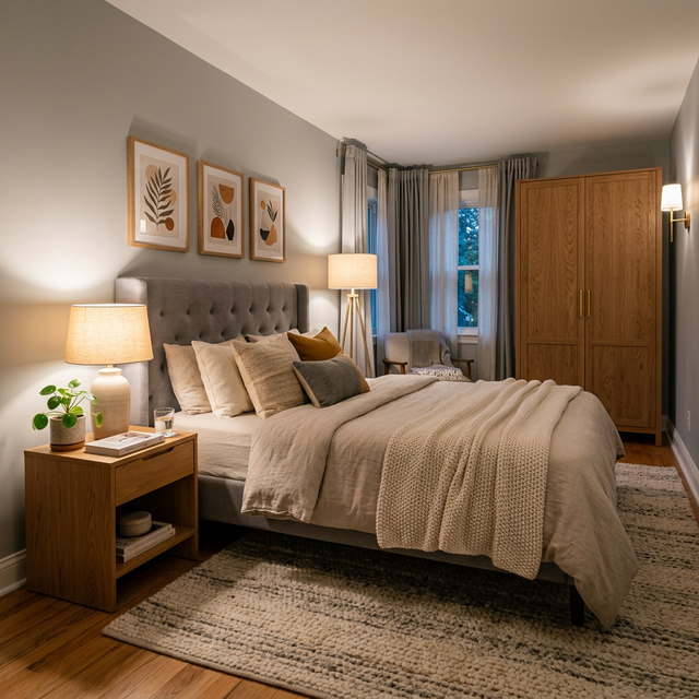 Thiết kế phòng ngủ phong cách Scandinavian